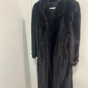 Mink Coat, full length